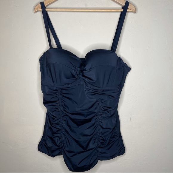 torrid Other - Torrid BLACK LIGHTLY LINED TANKINI Sz 2